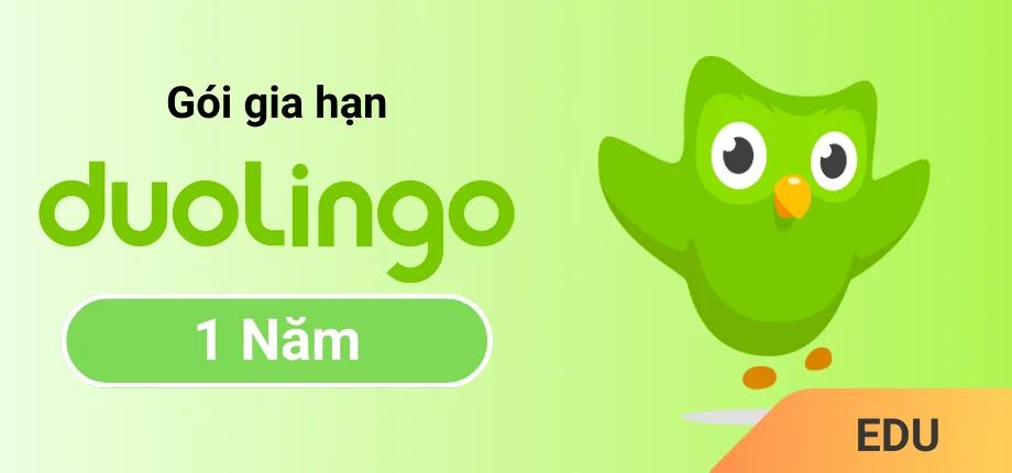 Duolingo Edu gia hạn 1 năm - Chính chủ Duolingo Edu gia hạn 1 năm - Chính chủ