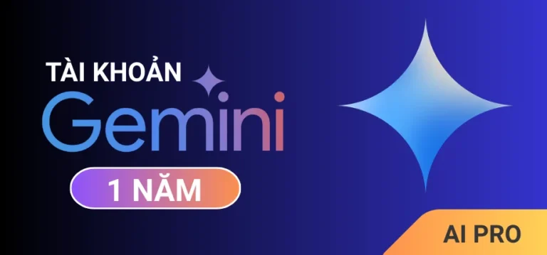 Gemini Pro (Google AI Pro) 1 năm - Tài khoản