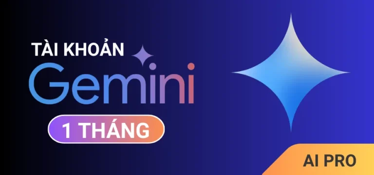 Gemini Pro (Google AI Pro) 1 Tháng - Tài khoản