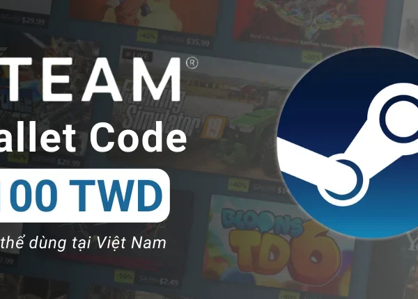 Steam Wallet Code 100 TWD