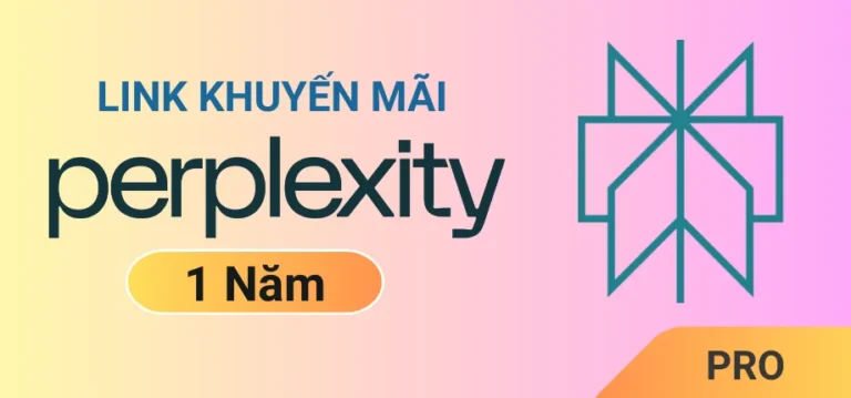 Link Khuyến mãi Perplexity pro 1 năm