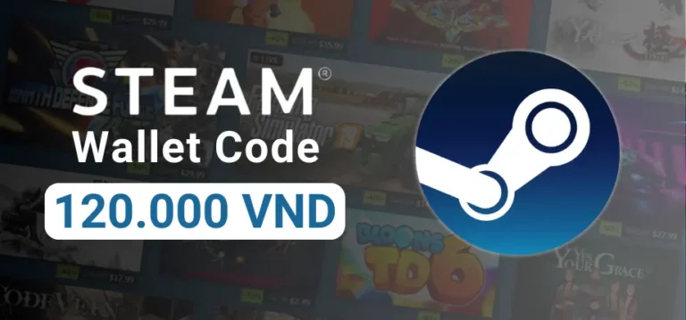 Steam Wallet Code 120.000 VND