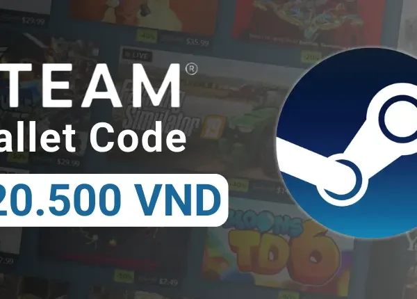 Steam Wallet Code 1.320.500 VND