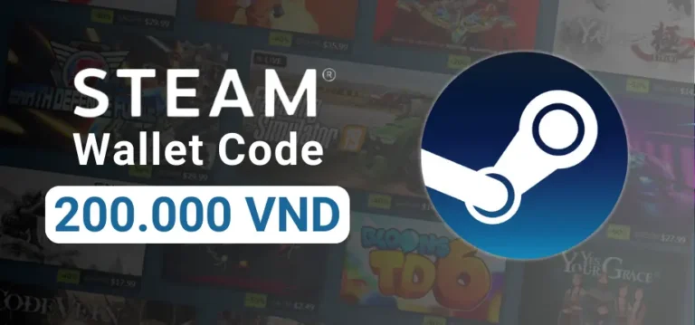 Steam Wallet Code 200.000 VND