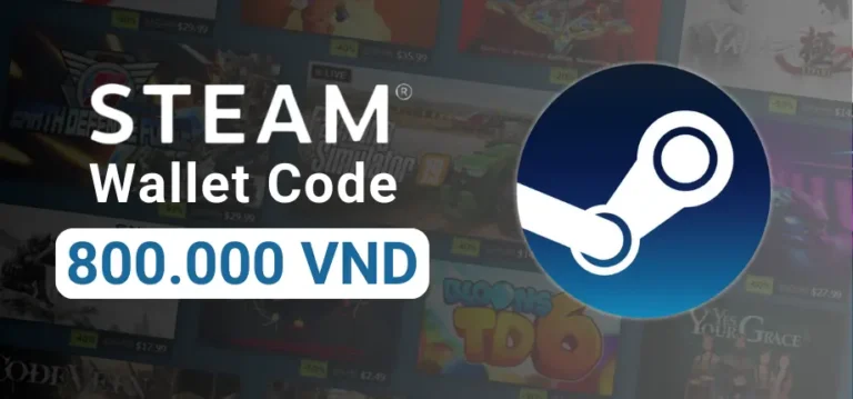 Steam Wallet Code 800.000 VND