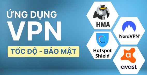 Ứng dụng VPN, tốc độ bảo mật